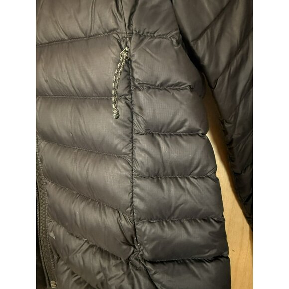 Women's Patagonia Down Sweater Hoody Size S Black Puffer Jacket Packable Hoodie - Picture 8 of 16